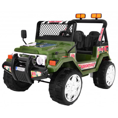 Elektrické autíčko Raptor Drifter 2 - nelakované - zelené